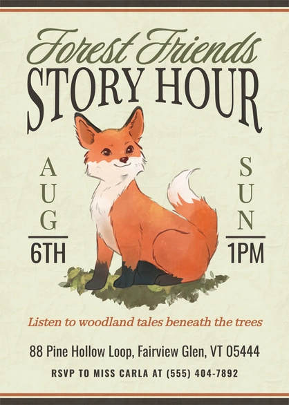 Storytelling event for children