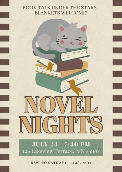 Book Talk Event