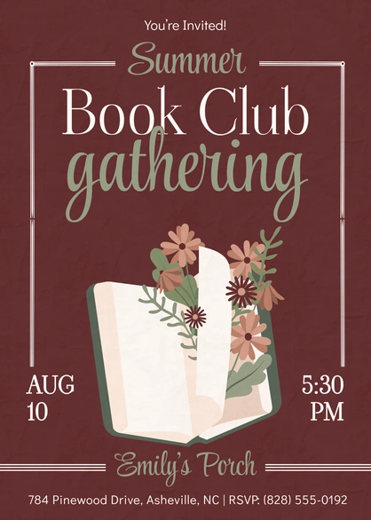 Book Club Event