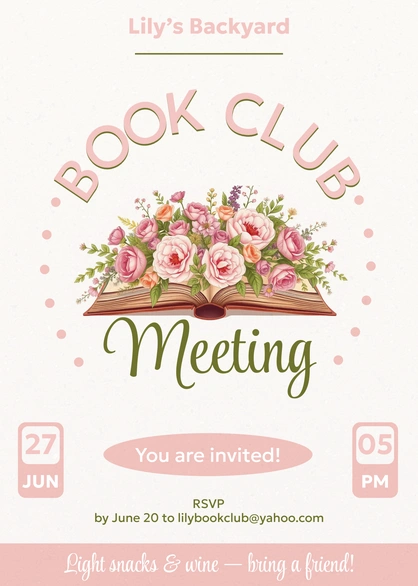 Book Club Gathering