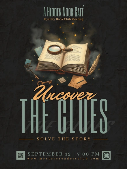 Mystery Book Club Meeting