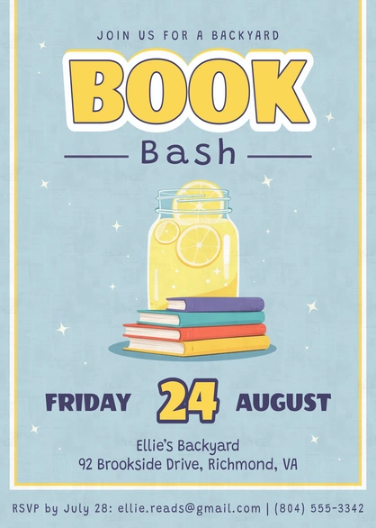 Backyard Book Bash