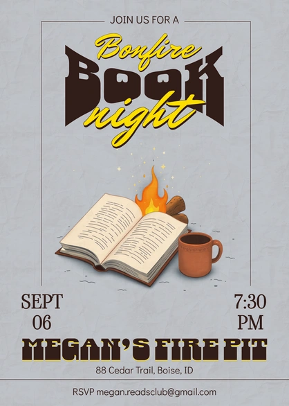 Book Reading Event
