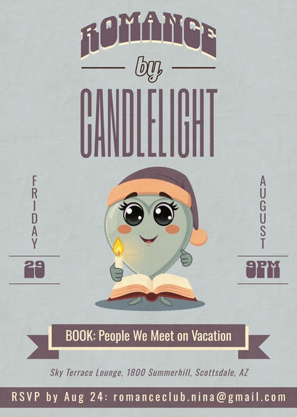 Candlelight Reading Event