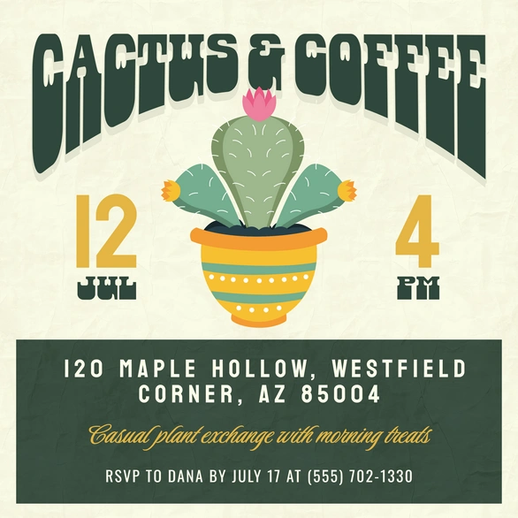 Cactus & Coffee Gathering