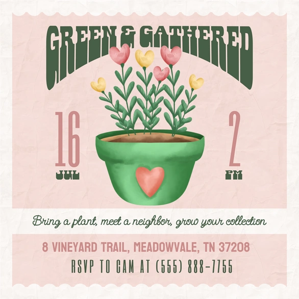 Plant Gathering Event
