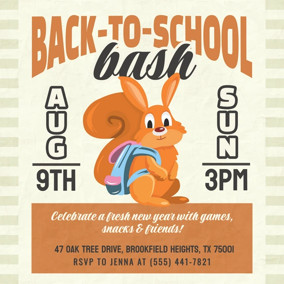 Back-to-School Event