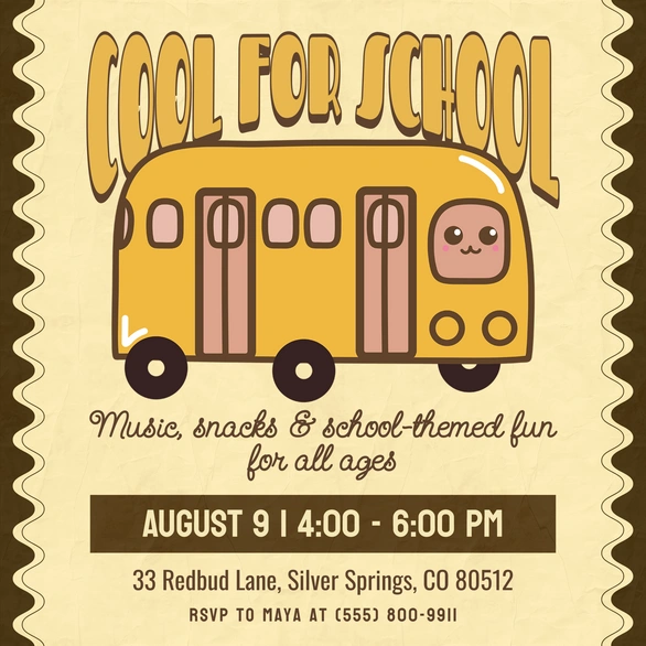 School-themed Event