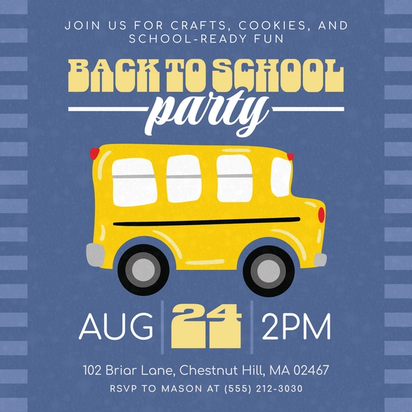 Back to School Event