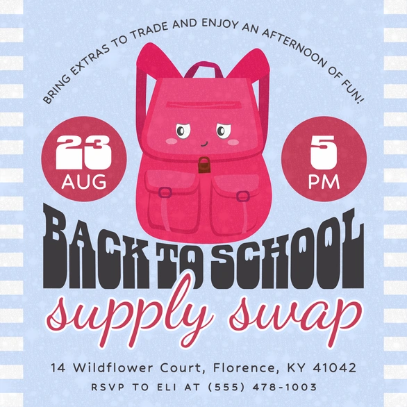 Back to School Event
