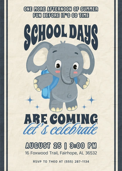 Back to School Celebration