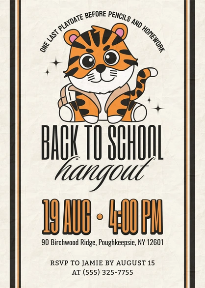 Back to School Event