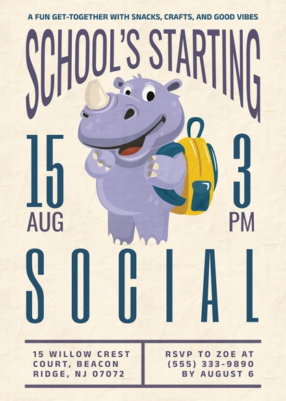 School Social Event