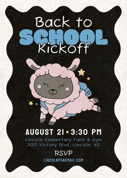 School Event Invitation
