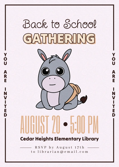 School Event Invite