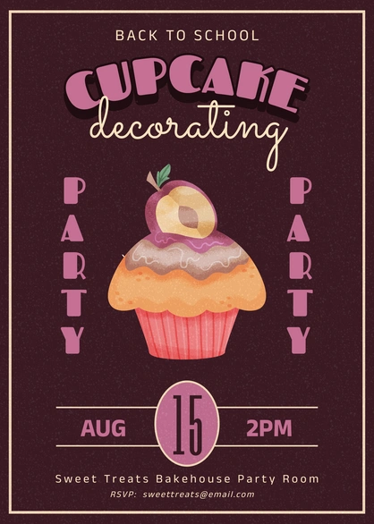 Cupcake Decorating Event