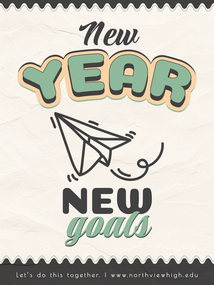 Setting new goals for the year