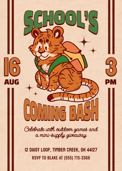 School Event Poster