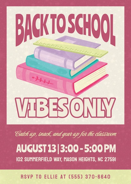 Back to School Event