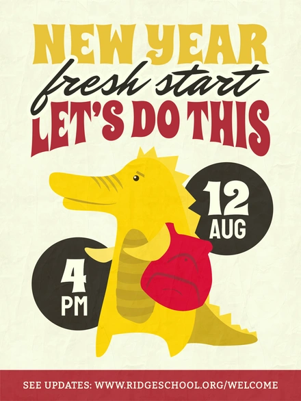 School Year Announcement