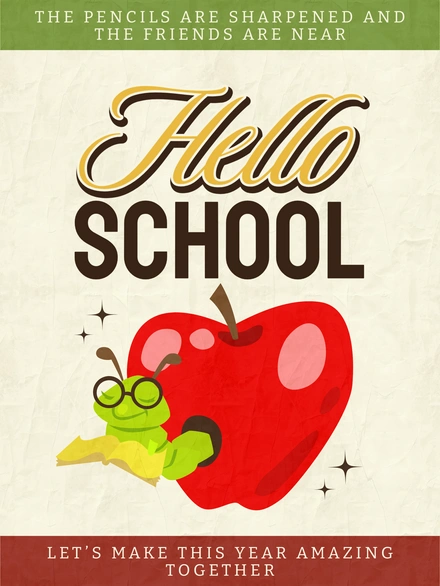Back to School Announcement