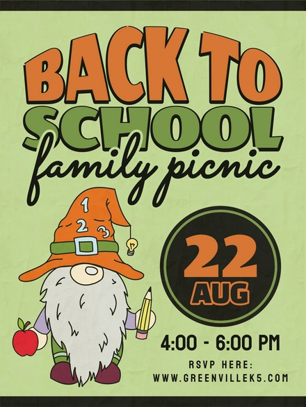 School Picnic Announcement