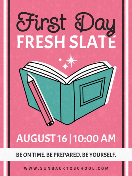 School Event Poster