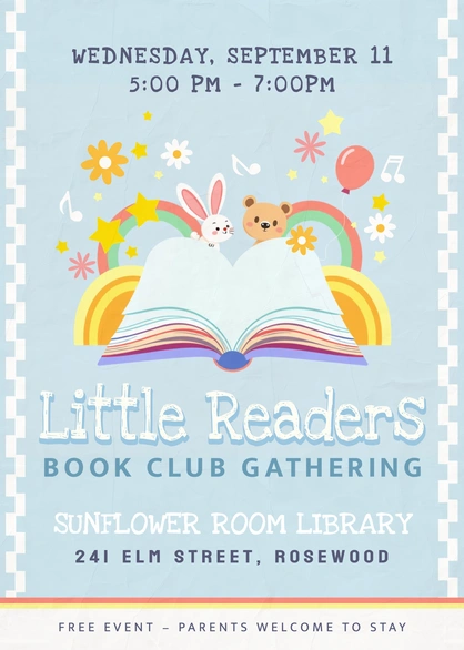Library event for children