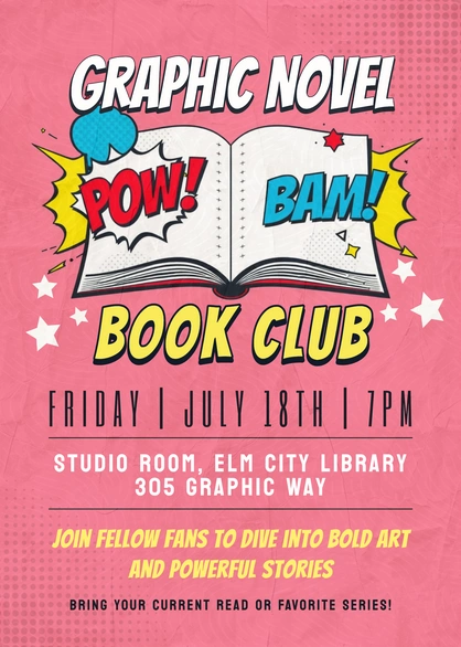 Book club invitation