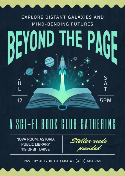 Sci-Fi Book Club Gathering