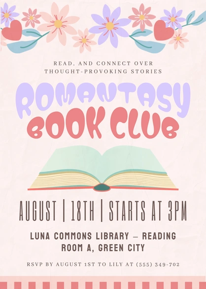 Book Club Event