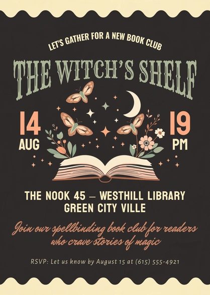 Book Club Invitation