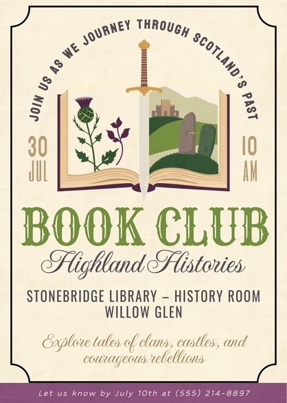 Book Club Event