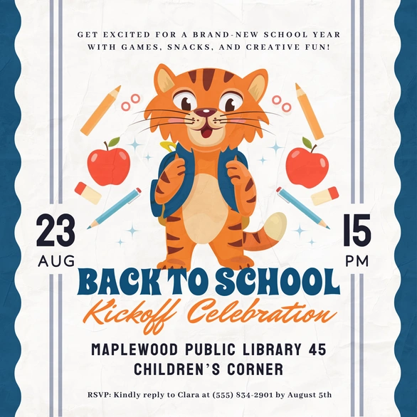 School Event Announcement
