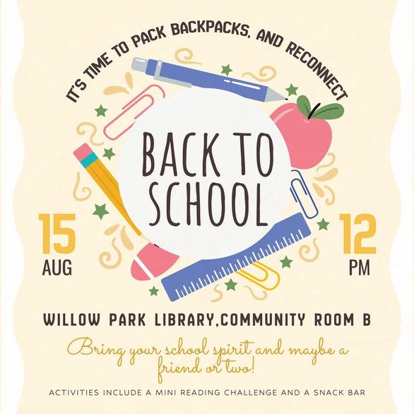 School Event Invitation