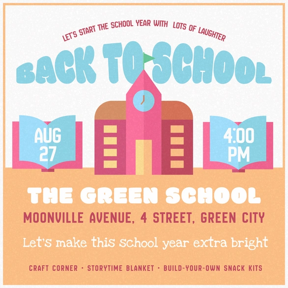 School Event Announcement