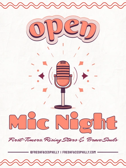 Promotion for Open Mic Night