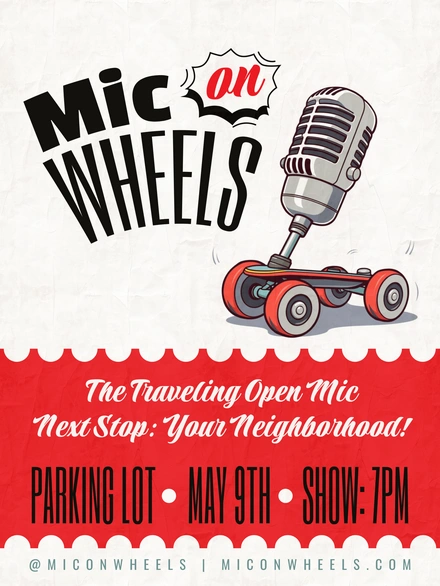 Traveling Open Mic Event