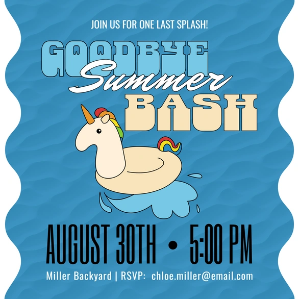 Summer Party Invitation