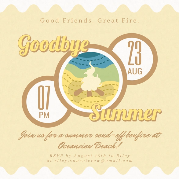 Summer Send-off Event