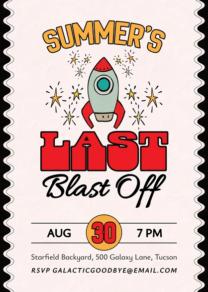 Summer Party Invitation