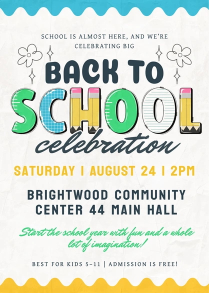 Back to School Event