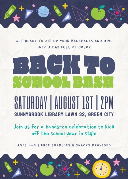 School Event Invitation