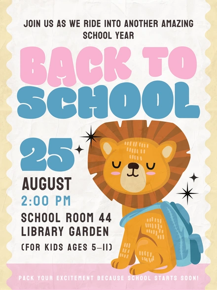 School Year Start Event