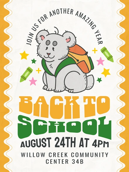 Back to School Event