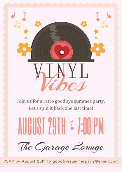 Vinyl Vibes Event
