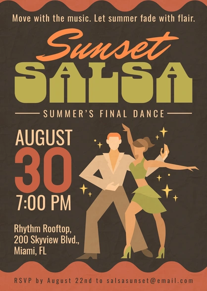 Salsa dance event