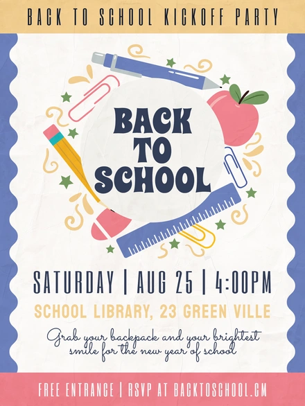 School Event Announcement