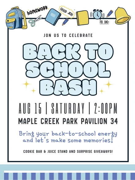 Back to School Event
