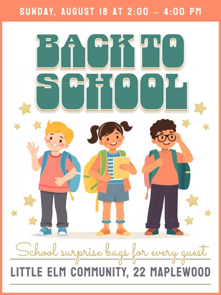 Back to School Event